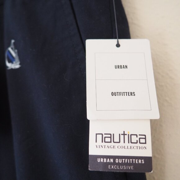 !! NWT Nautica x Urban Outfitters Navy Marine Bue SailBoat Chino Pants - Picture 8 of 12